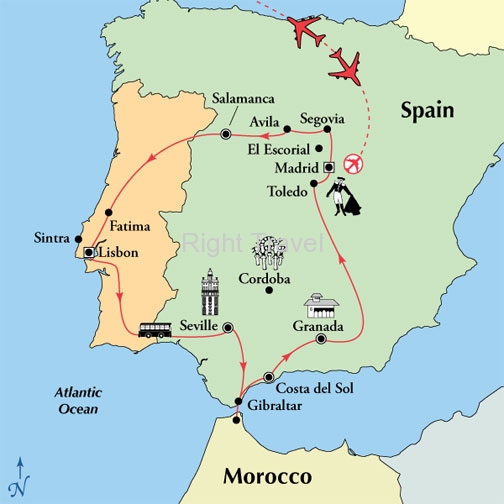 Spain Vacation Packages With Mediterranean Tours