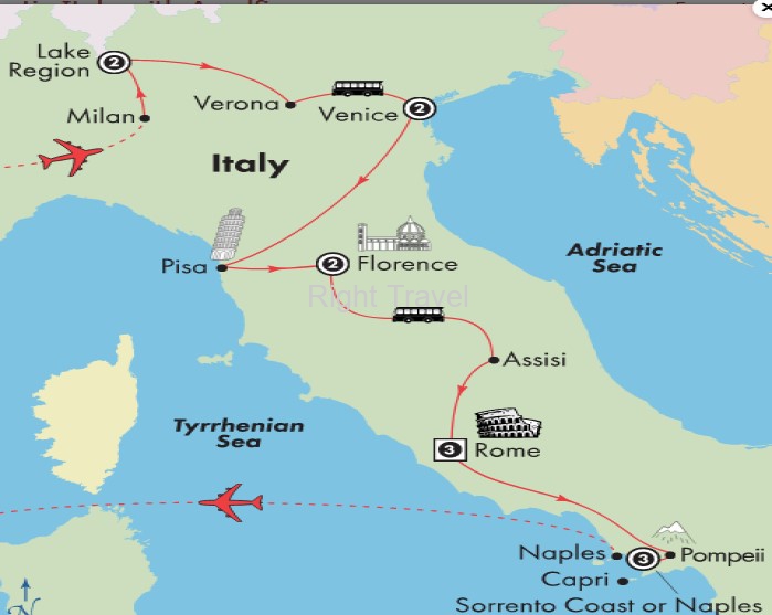 Italy Tour Packages with Customized Services