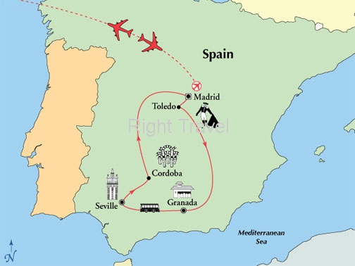 Spain Vacation Packages with Mediterranean Tours