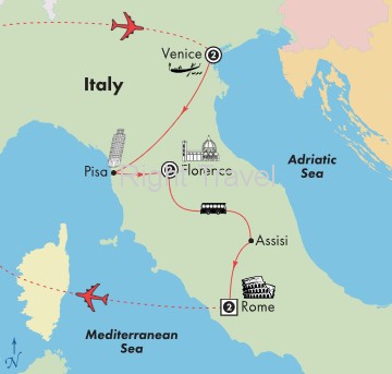 Italy Tour Packages with Customized Services